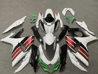 Affordable 2009-2016 Suzuki GSXR 1000 Motorcycle Fairings - White Red Green Black
