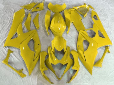 Affordable 2005-2006 Suzuki GSXR 1000 Motorcycle Fairings - Glossy Yellow