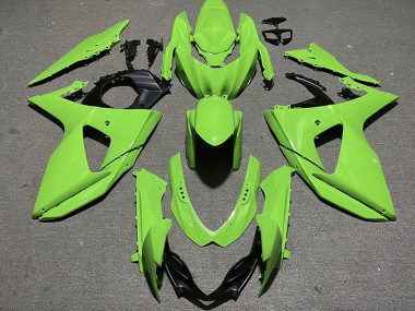 Affordable 2009-2016 Suzuki GSXR 1000 Motorcycle Fairings - Green Black