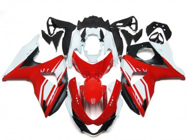 Affordable 2009-2016 Suzuki GSXR 1000 Motorcycle Fairings - White Red Black