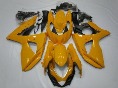 Affordable 2009-2016 Suzuki GSXR 1000 Motorcycle Fairings - Yellow