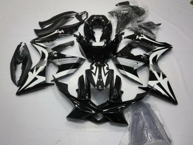 Affordable 2009-2016 Suzuki GSXR 1000 Motorcycle Fairings - White Black
