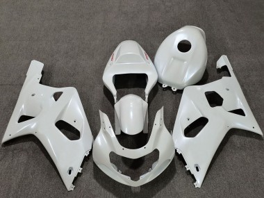 Affordable 2001-2003 Suzuki GSXR 600 / GSXR 750 Motorcycle Fairings - Pearl White