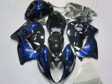 Affordable 1996-2007 Suzuki GSXR 1300 Motorcycle Fairings - Electric Blue