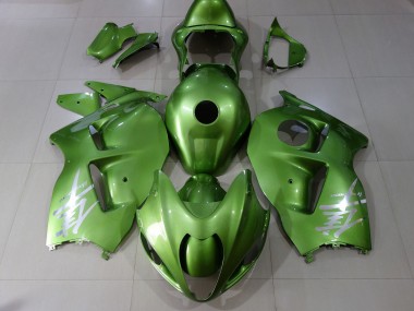 Affordable 1996-2007 Suzuki GSXR 1300 Motorcycle Fairings - Special Green