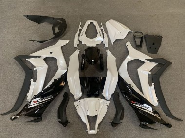 Affordable 2011-2015 Kawasaki ZX10R Motorcycle Fairings - Pearl White Glossy Black Matte Black