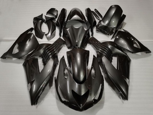 2006-2011 Kawasaki ZX14R Motorcycle Fairings - Glossy Black