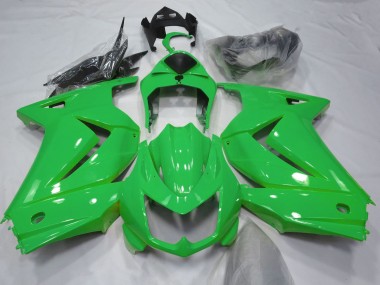 Affordable 2008-2012 Kawasaki Ninja 250 Motorcycle Fairing - Green