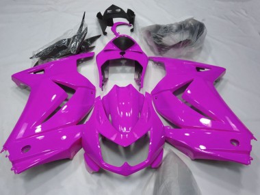 Affordable 2008-2012 Kawasaki Ninja 250 Motorcycle Fairings - Pink