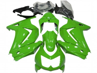 Affordable 2008-2012 Kawasaki Ninja 250 Motorcycle Fairings - Green