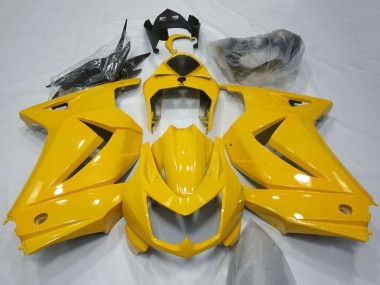 Affordable 2008-2012 Kawasaki Ninja 250 Motorcycle Fairings - Yellow