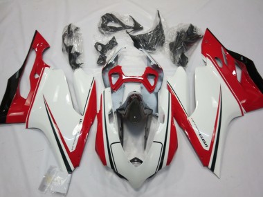 Affordable 2011-2014 Ducati 1199 Motorcycle Fairing - White Red Black Green