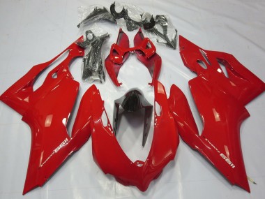 Affordable 2011-2014 Ducati 1199 Motorcycle Fairings - Red
