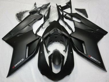 Affordable 2007-2014 Ducati 1098 Motorcycle Fairings - Matte Black