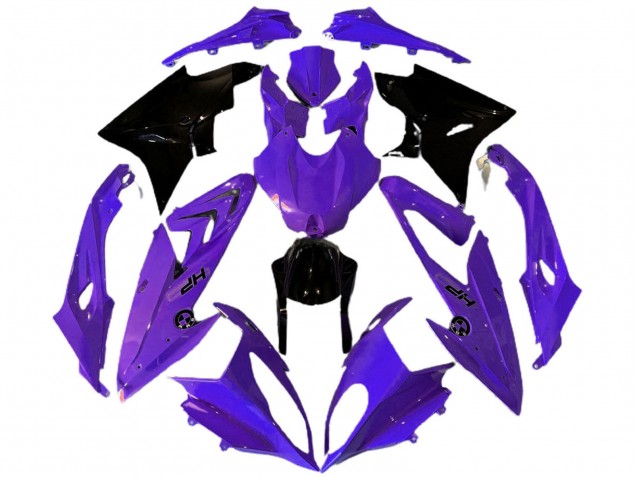 2009-2014 BMW S1000RR Motorcycle Fairings - Purple Glossy Black HP