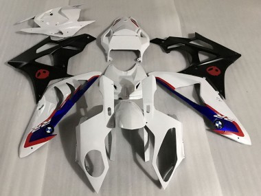 Affordable 2015-2016 BMW S1000RR Motorcycle Fairings - White Red Blue Matte Black