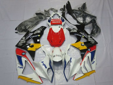Affordable 2015-2016 BMW S1000RR Motorcycle Fairings - White Red Blue Yellow Black HP