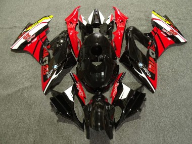 Affordable 2015-2016 BMW S1000RR Motorcycle Fairings - White Red Yellow Glossy Black