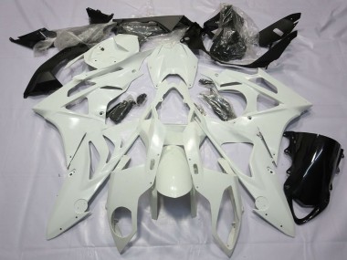 Affordable 2009-2014 BMW S1000RR Motorcycle Fairings - Pearl White