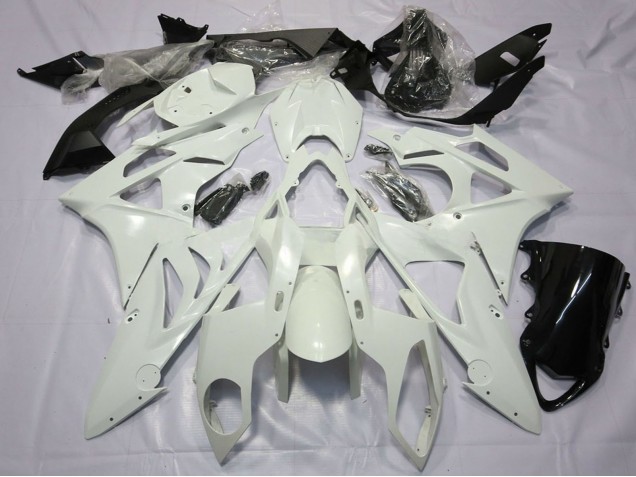 2009-2014 BMW S1000RR Motorcycle Fairings - Pearl White