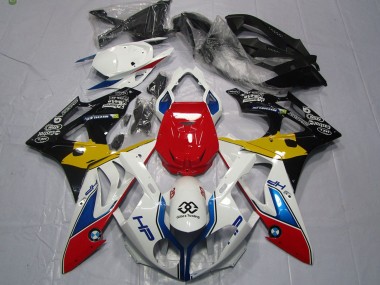 Affordable 2009-2014 BMW S1000RR Motorcycle Fairings - White Yellow Red Black Blue HP