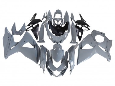 Affordable 2009-2016 Suzuki GSXR 1000 Motorcycle Fairings - Nardo Grey Black