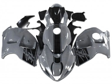 Affordable 1996-2007 Suzuki GSXR 1300 Hayabusa Motorcycle Fairings - Nardo Grey Black