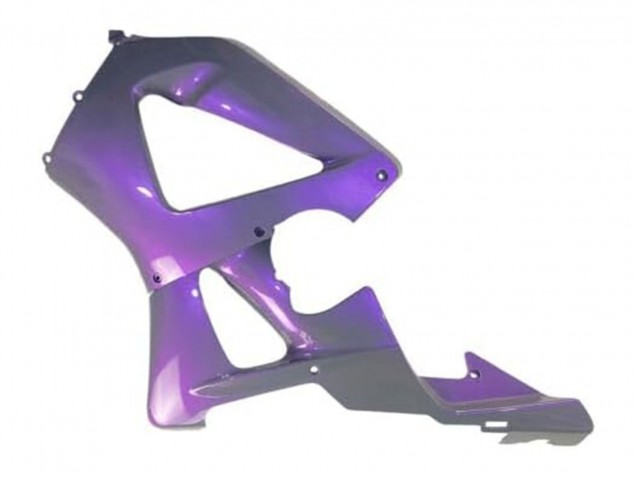 2000-2001 Honda CBR900RR 929 Motorcycle Fairings - Chameleon Grey Dazz Pearl Purple