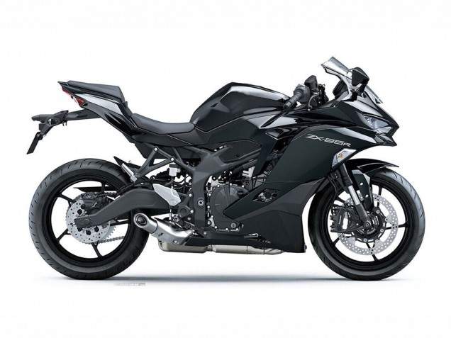 2019-2025 Kawasaki ZX25R ZX-25R Motorcycle Fairings - Glossy Black Matte Black