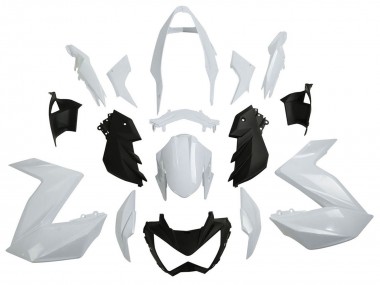 Affordable 2015-2016 Kawasaki Z250/Z300 Motorcycle Fairings - Unpainted