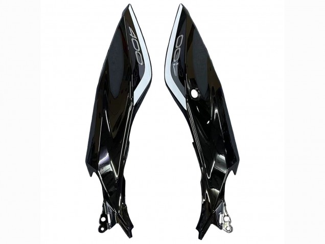 2018-2024 Kawasaki Z400 Motorcycle Fairings - Glossy Black
