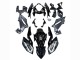 2018-2024 Kawasaki Z400 Motorcycle Fairings - Glossy Black