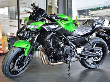 Affordable 2020-2023 Kawasaki Ninja Z650 Motorcycle Fairings - Green Black