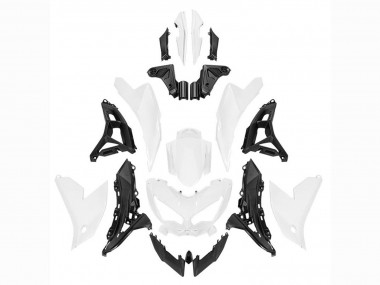 Affordable 2021-2024 Kawasaki Versys 650 Motorcycle Fairings - White