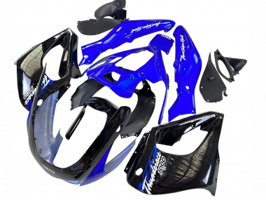 Affordable 1997-2007 Yamaha YZF 1000R Thunderace Motorcycle Fairings - Blue Black Thunderace