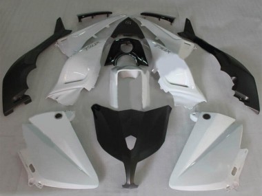 Affordable 2012-2014 Yamaha TMAX530 Motorcycle Fairings - White Glossy Black