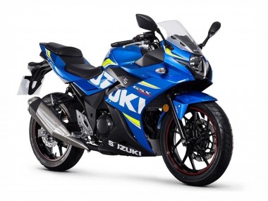 Affordable 2017-2020 Suzuki GSX250R Motorcycle Fairings - Blue Yellow