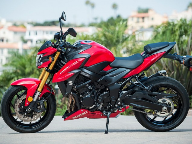 2017-2022 Suzuki GSX-S 750 Motorcycle Fairings - Black Red