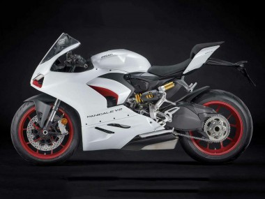 Affordable 2020-2024 Ducati Panigale V2 Motorcycle Fairings - White Red Matte Black
