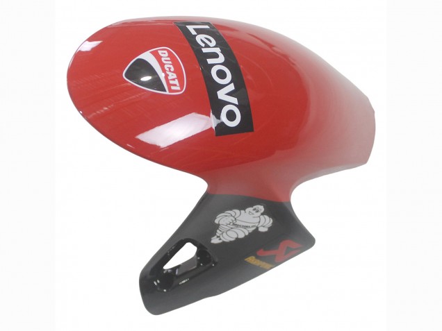 2020-2021 Ducati Panigale V4 V4S Motorcycle Fairing - Red Glossy Black Lenovo 117