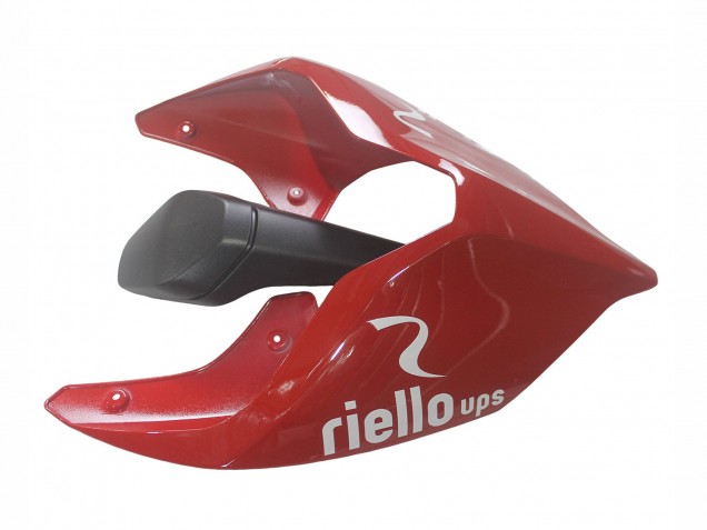 2020-2021 Ducati Panigale V4 V4S Motorcycle Fairing - Red Glossy Black Lenovo 117