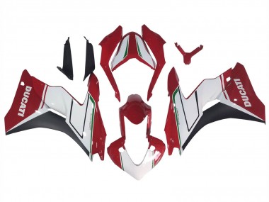Affordable 2017-2022 Ducati Supersport 939/939S Motorcycle Fairings - White Red Black Green