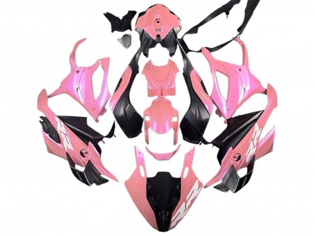 2023-2024 BMW S1000RR Motorcycle Fairings - Pink Black
