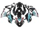 2023-2024 BMW S1000RR Motorcycle Fairings - Light Blue Matte Black Petronas