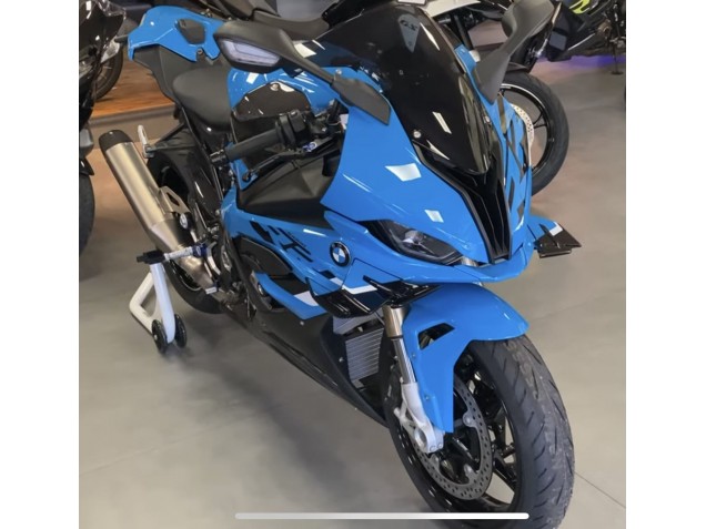 2023-2024 BMW S1000RR Motorcycle Fairings - Blue Black