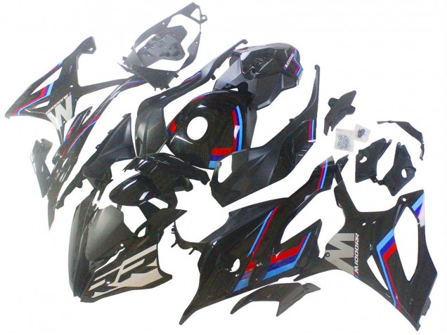 2023-2024 BMW S1000RR Motorcycle Fairings - Black Blue Red