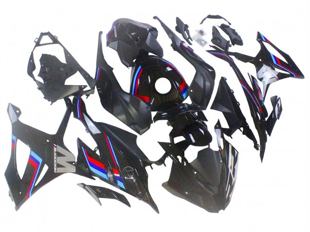 2023-2024 BMW S1000RR Motorcycle Fairings - Black Blue Red