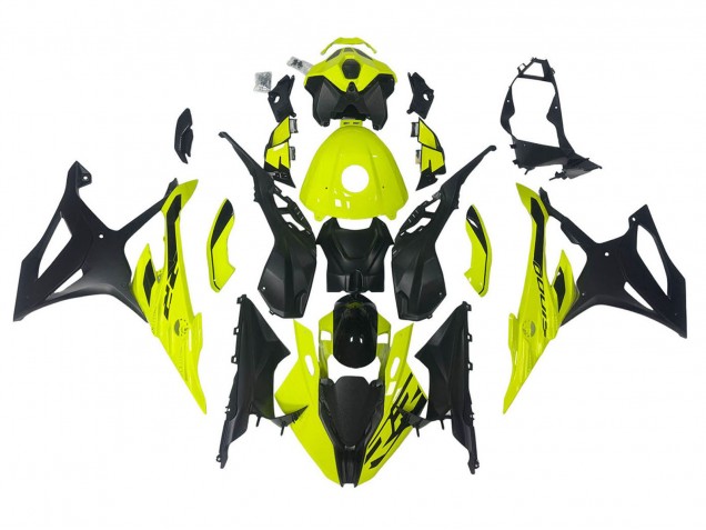 2023-2024 BMW S1000RR Motorcycle Fairings - Yellow Black