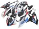 2023-2024 BMW S1000RR Motorcycle Fairings - White Blue Red Matte Black