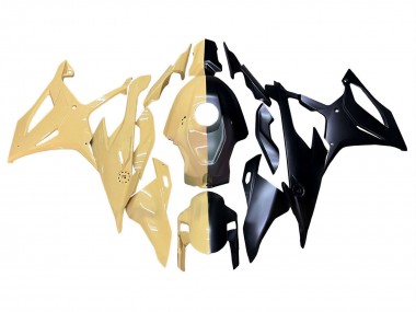 Affordable 2019-2022 BMW S1000RR Motorcycle Fairings - Black Yellow